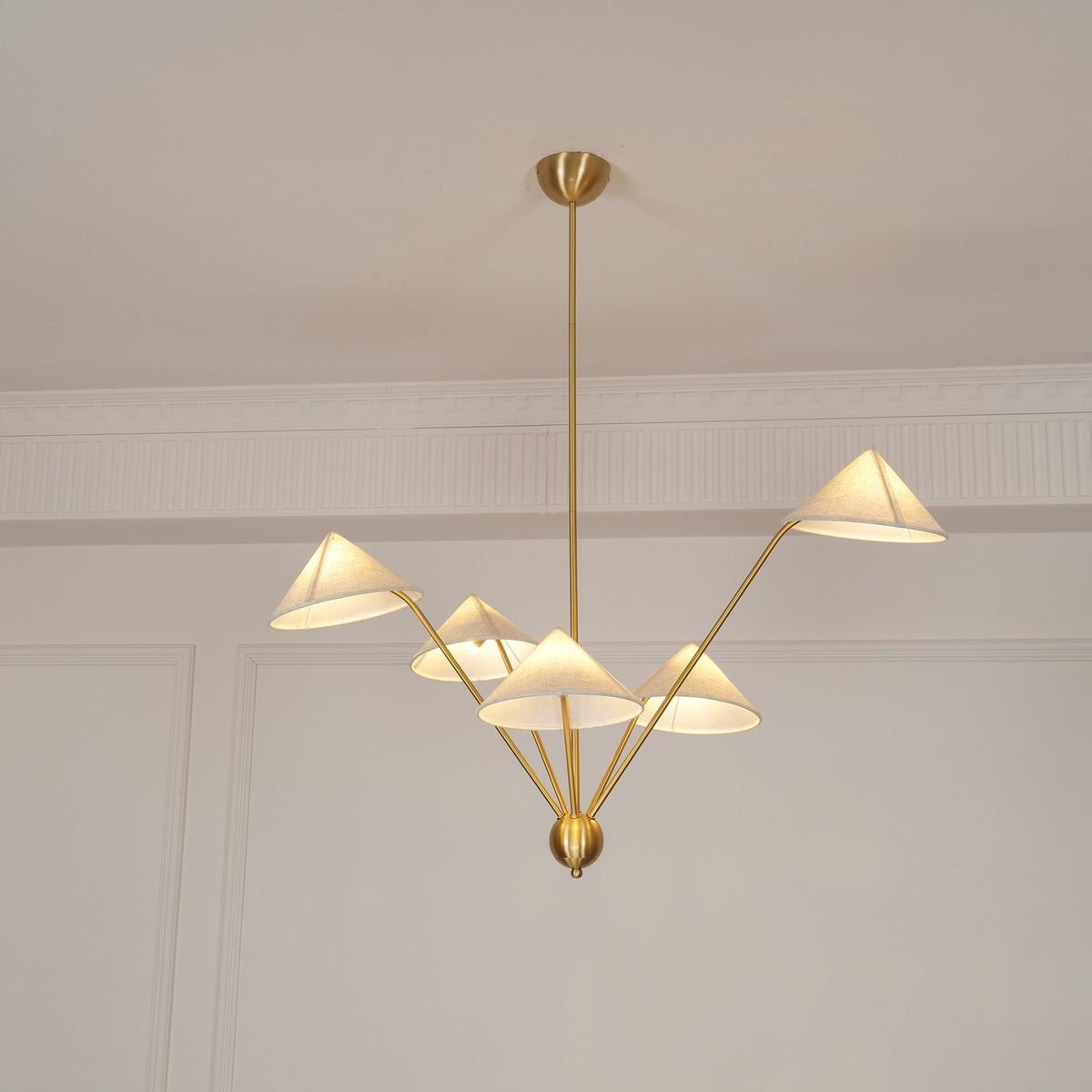Idrisis Fabric Chandelier-Moonnatur