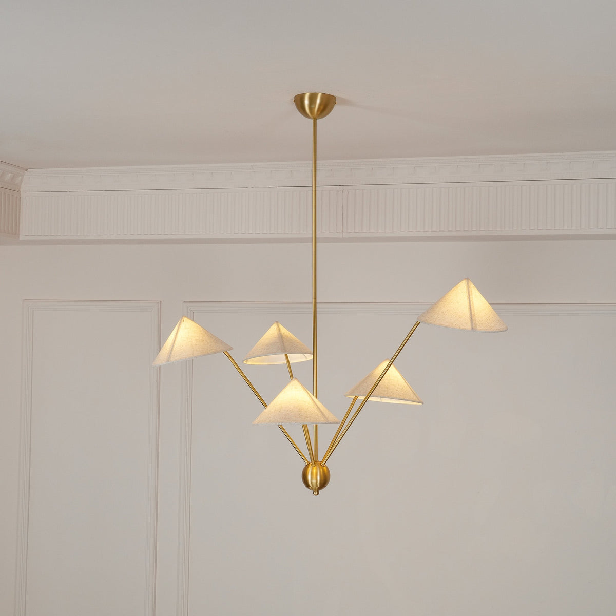 Idrisis Fabric Chandelier-Moonnatur