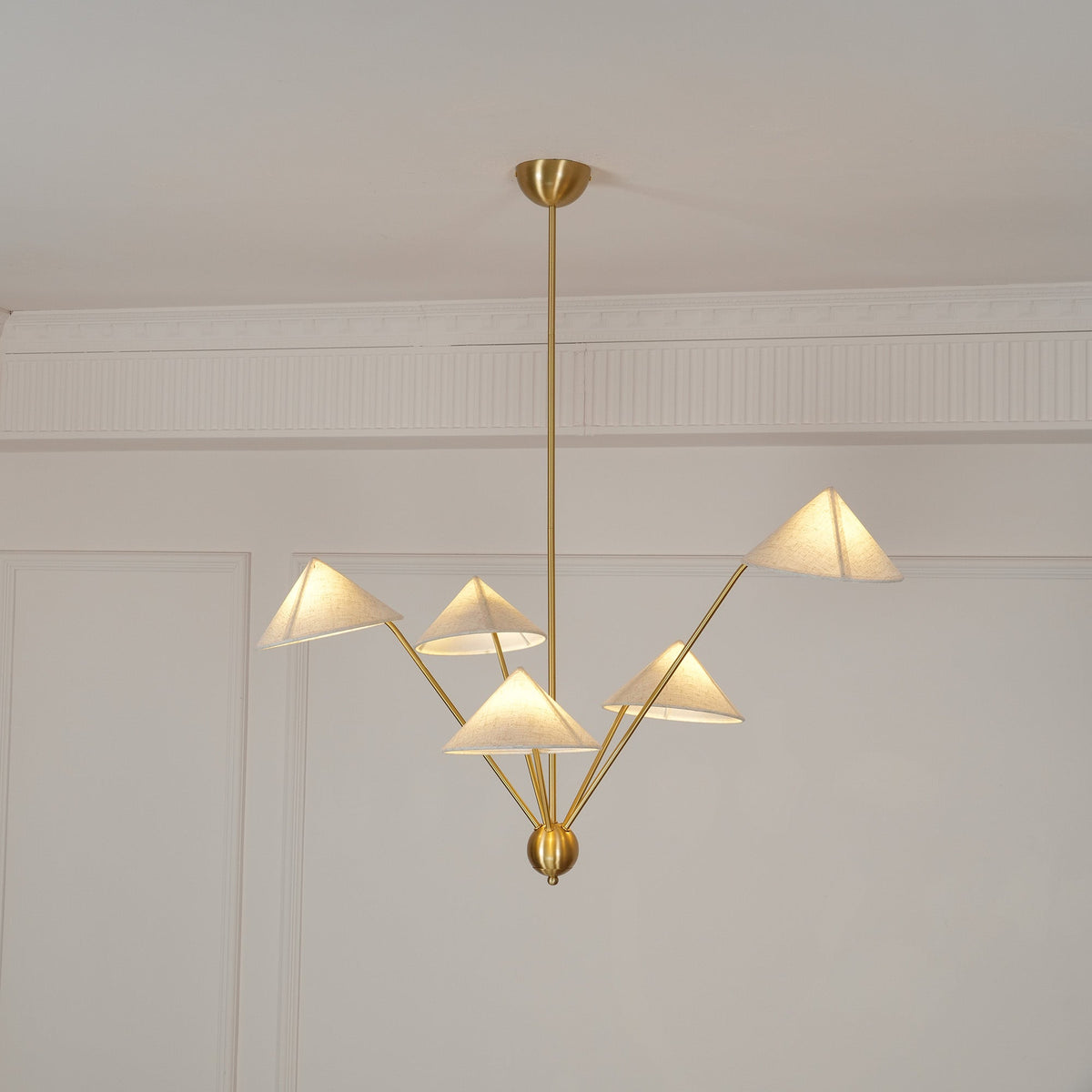 Idrisis Fabric Chandelier-Moonnatur