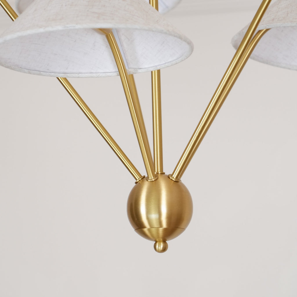Idrisis Fabric Chandelier-Moonnatur