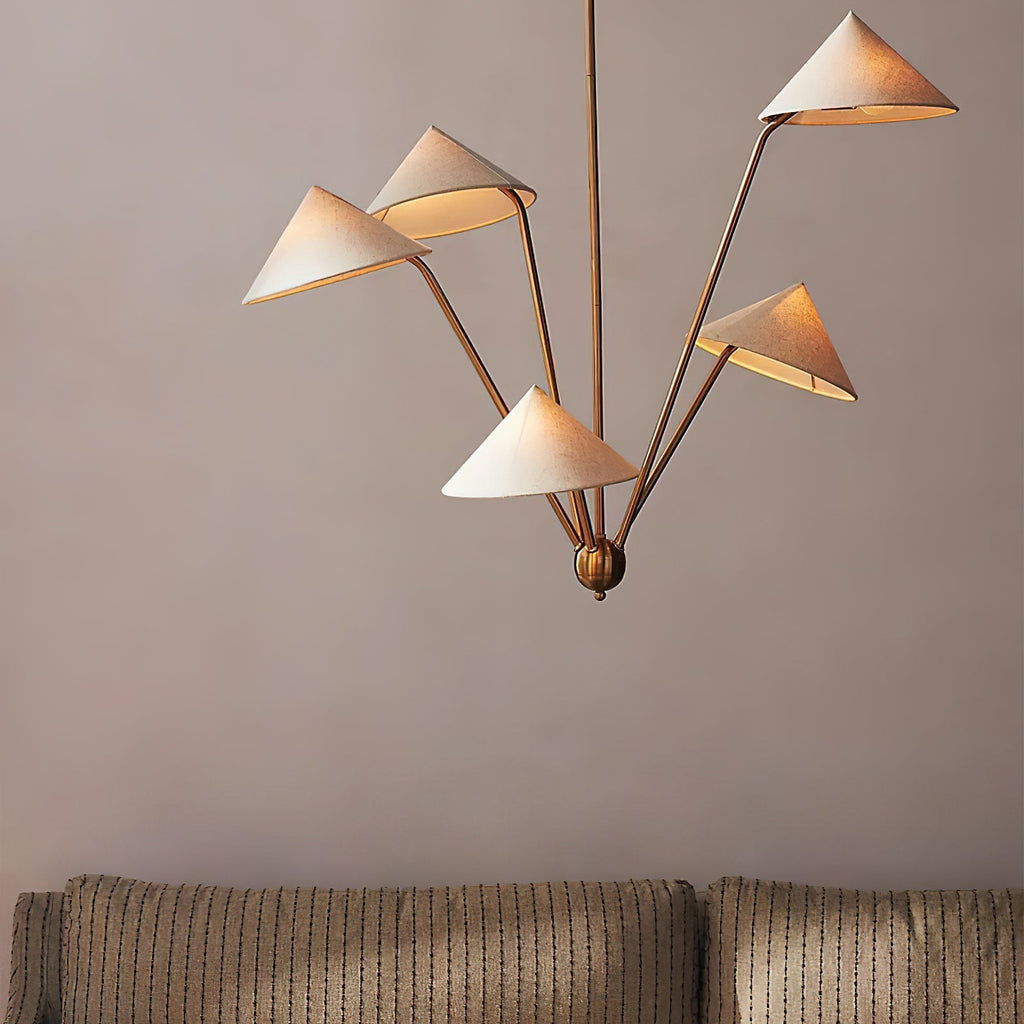 Idrisis Fabric Chandelier-Moonnatur