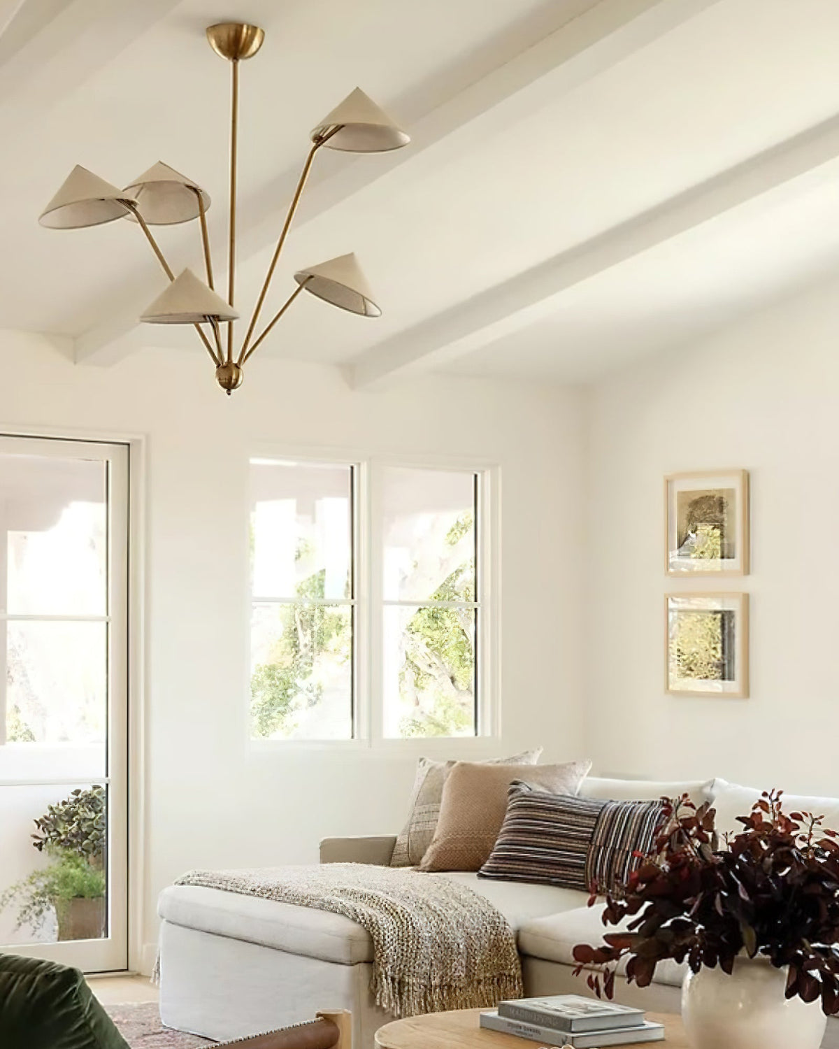 Idrisis Fabric Chandelier-Moonnatur