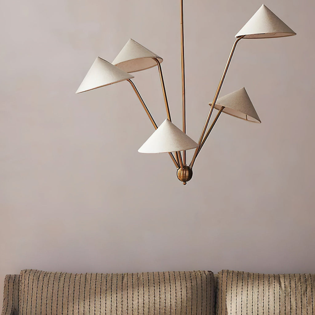 Idrisis Fabric Chandelier-Moonnatur
