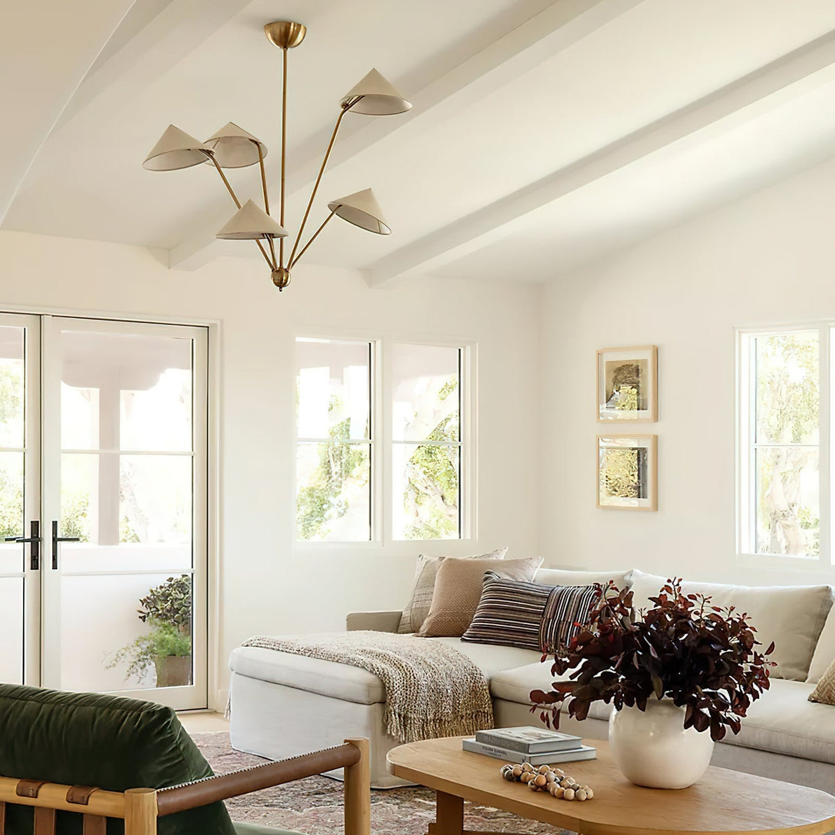 Idrisis Fabric Chandelier-Moonnatur