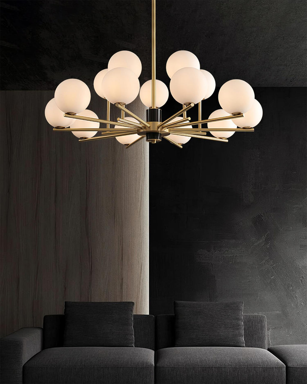 Jorrenwood Polyethylene Chandelier-Moonnatur