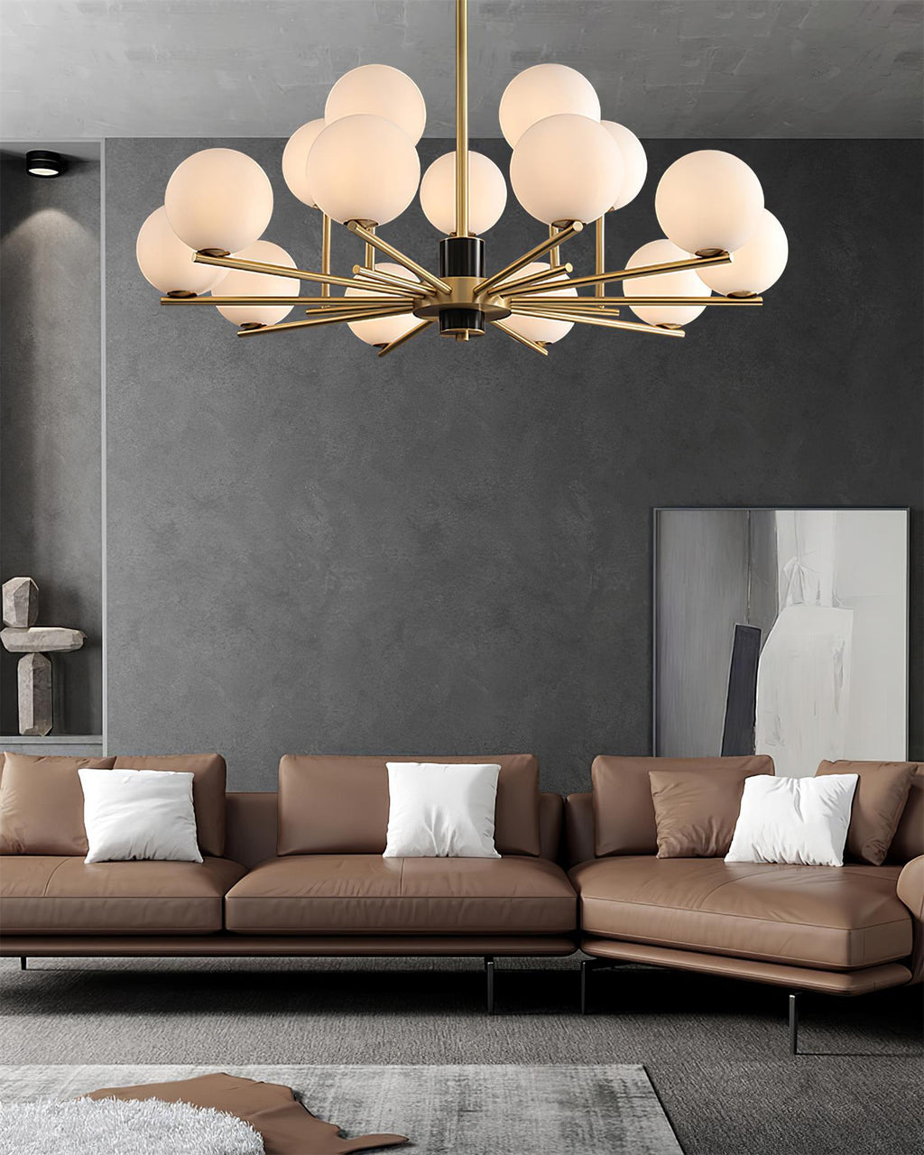 Jorrenwood Polyethylene Chandelier-Moonnatur