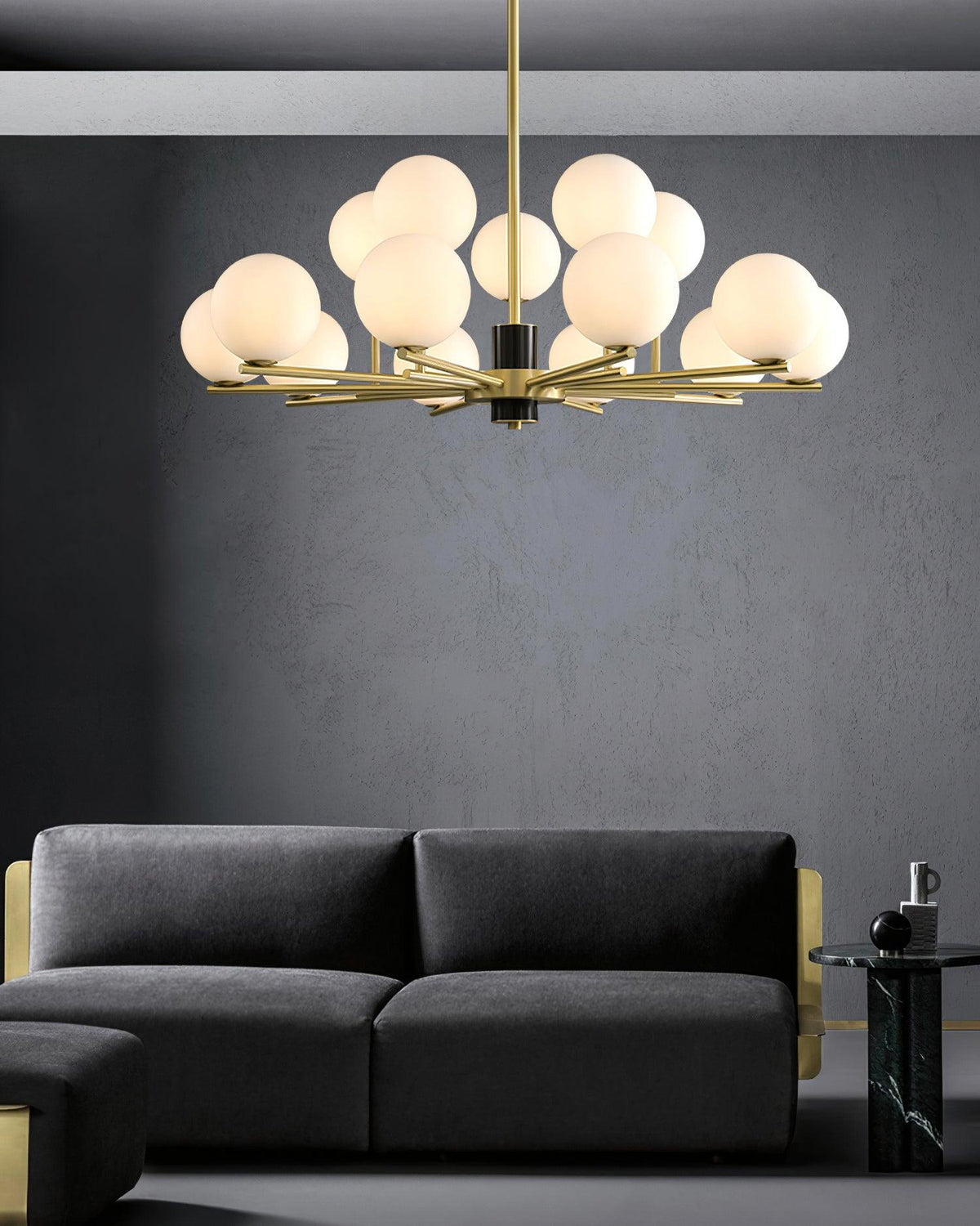 Jorrenwood Polyethylene Chandelier-Moonnatur