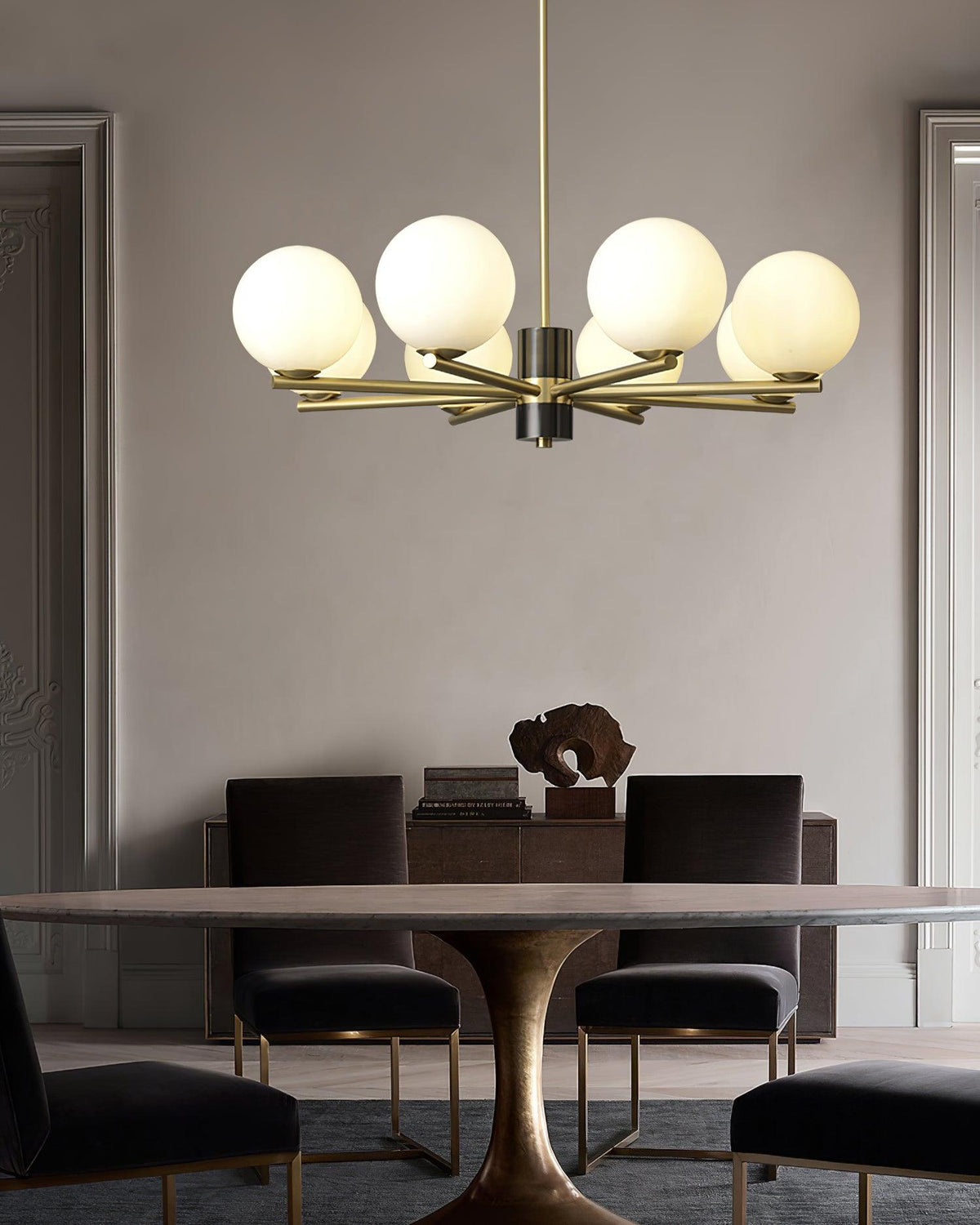 Jorrenwood Polyethylene Chandelier-Moonnatur