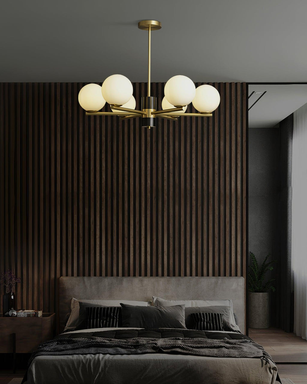 Jorrenwood Polyethylene Chandelier-Moonnatur