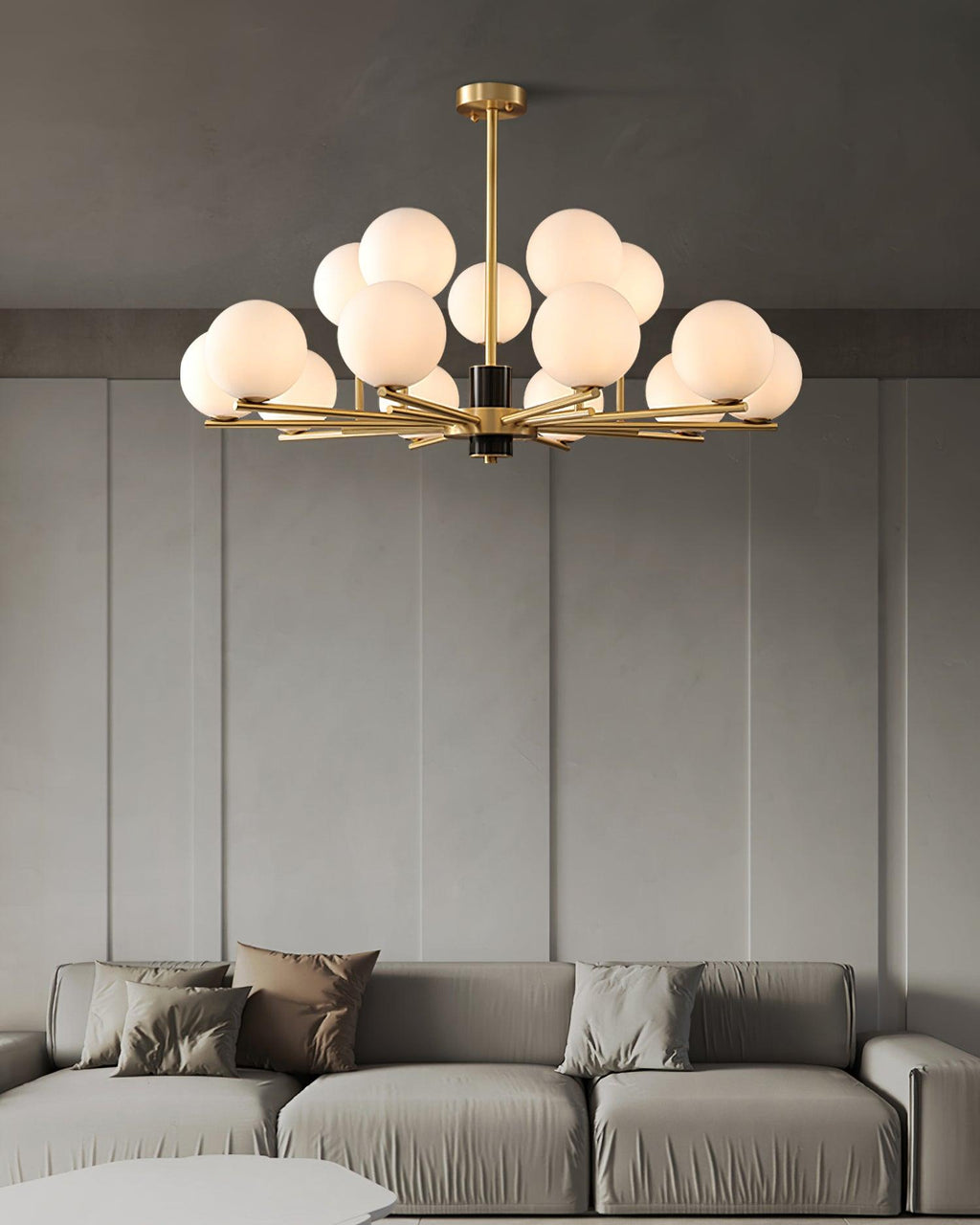 Jorrenwood Polyethylene Chandelier-Moonnatur