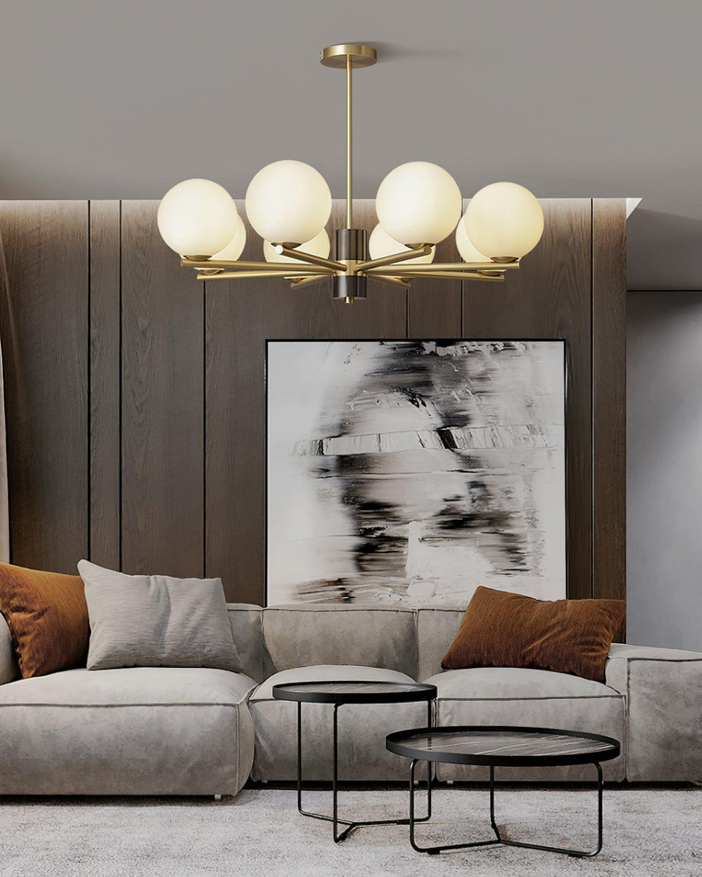 Jorrenwood Polyethylene Chandelier-Moonnatur