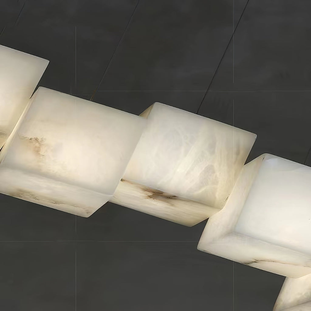 Cindeliel Alabaster Chandelier-Moonnatur