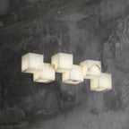 Cindeliel Alabaster Chandelier-Moonnatur