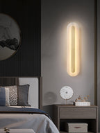 Glenaria Alabaster Wall Light-Moonnatur