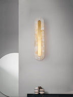 Glenaria Alabaster Wall Light-Moonnatur