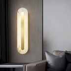 Lathenara Alabaster Wall Light-Moonnatur
