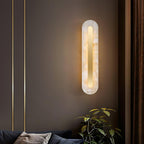 Lathenara Alabaster Wall Light-Moonnatur