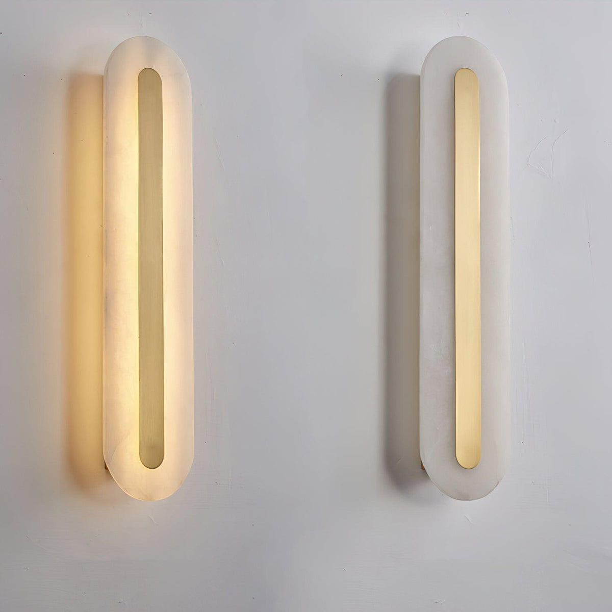 Lathenara Alabaster Wall Light-Moonnatur