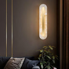 Lathenara Alabaster Wall Light-Moonnatur