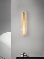 Glenaria Alabaster Wall Light-Moonnatur
