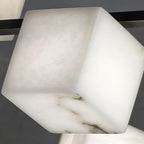 Fendelelis Alabaster Chandelier-Moonnatur
