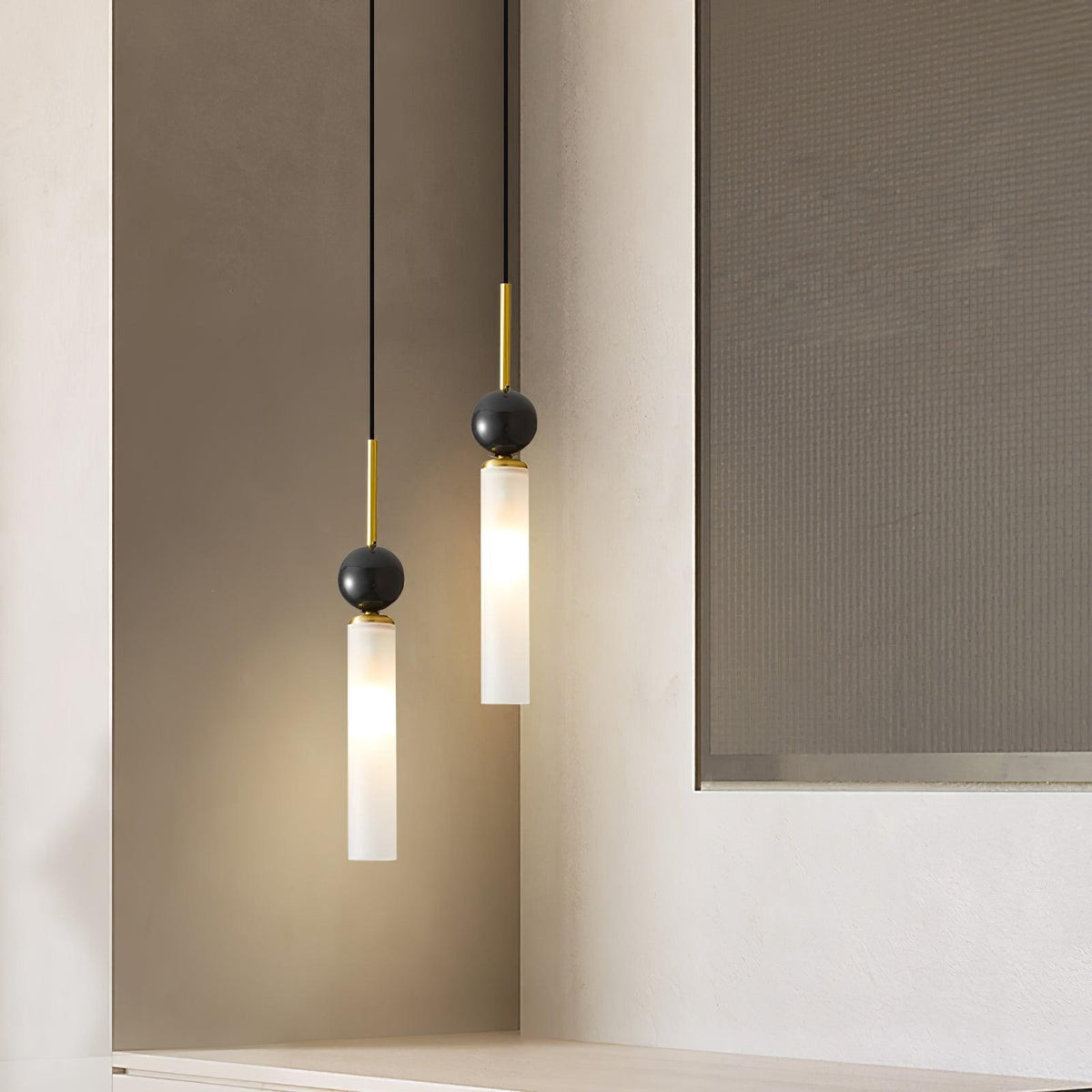Larenella Marble Pendant Light-Moonnatur