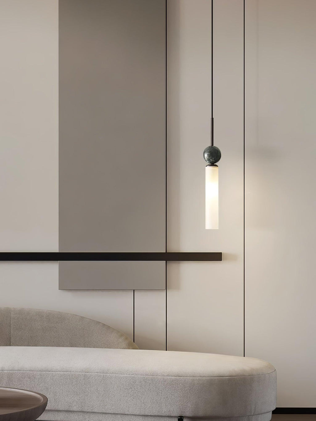 Larenella Marble Pendant Light-Moonnatur