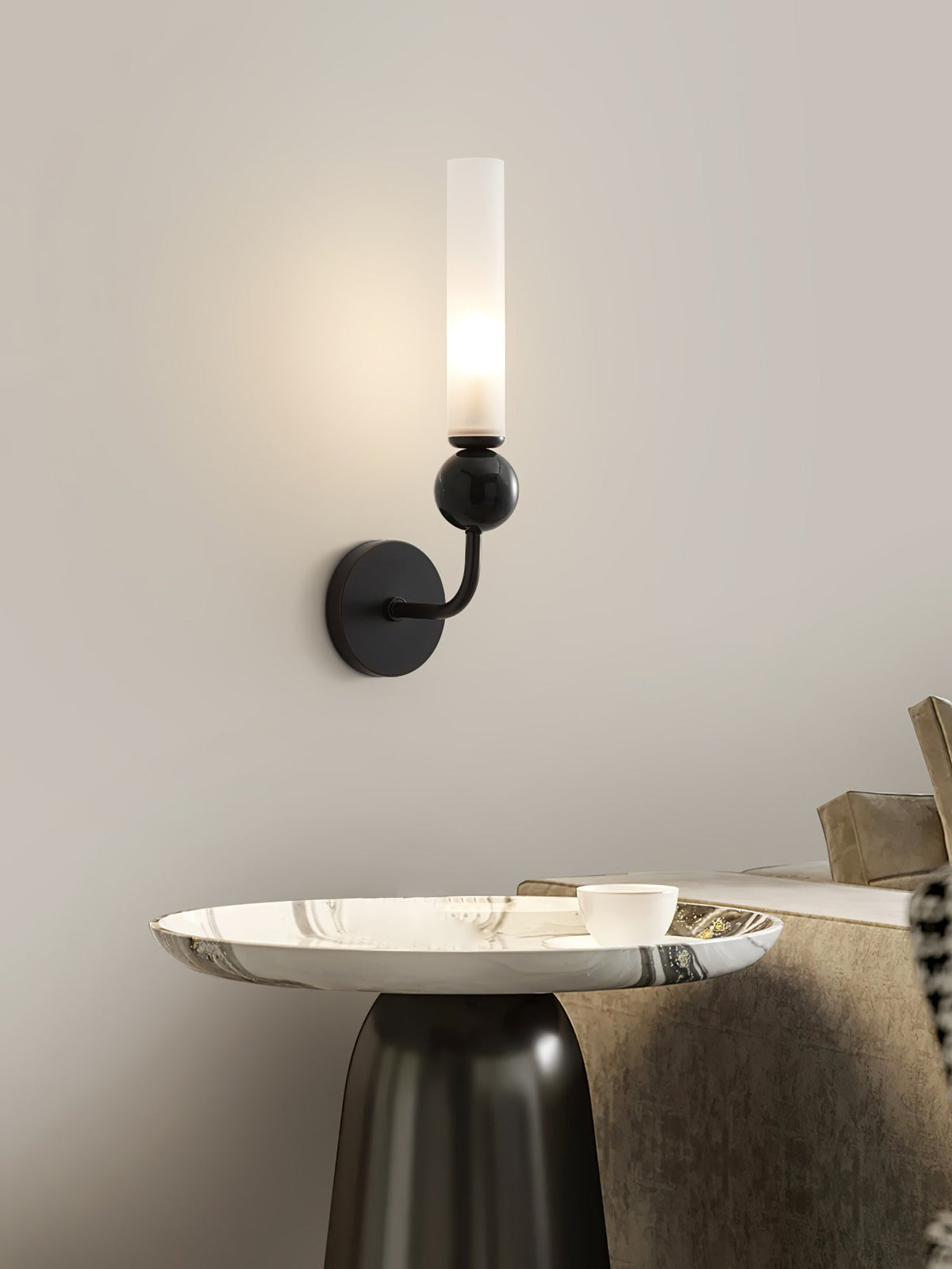 Iveris Marble Wall Light-Moonnatur