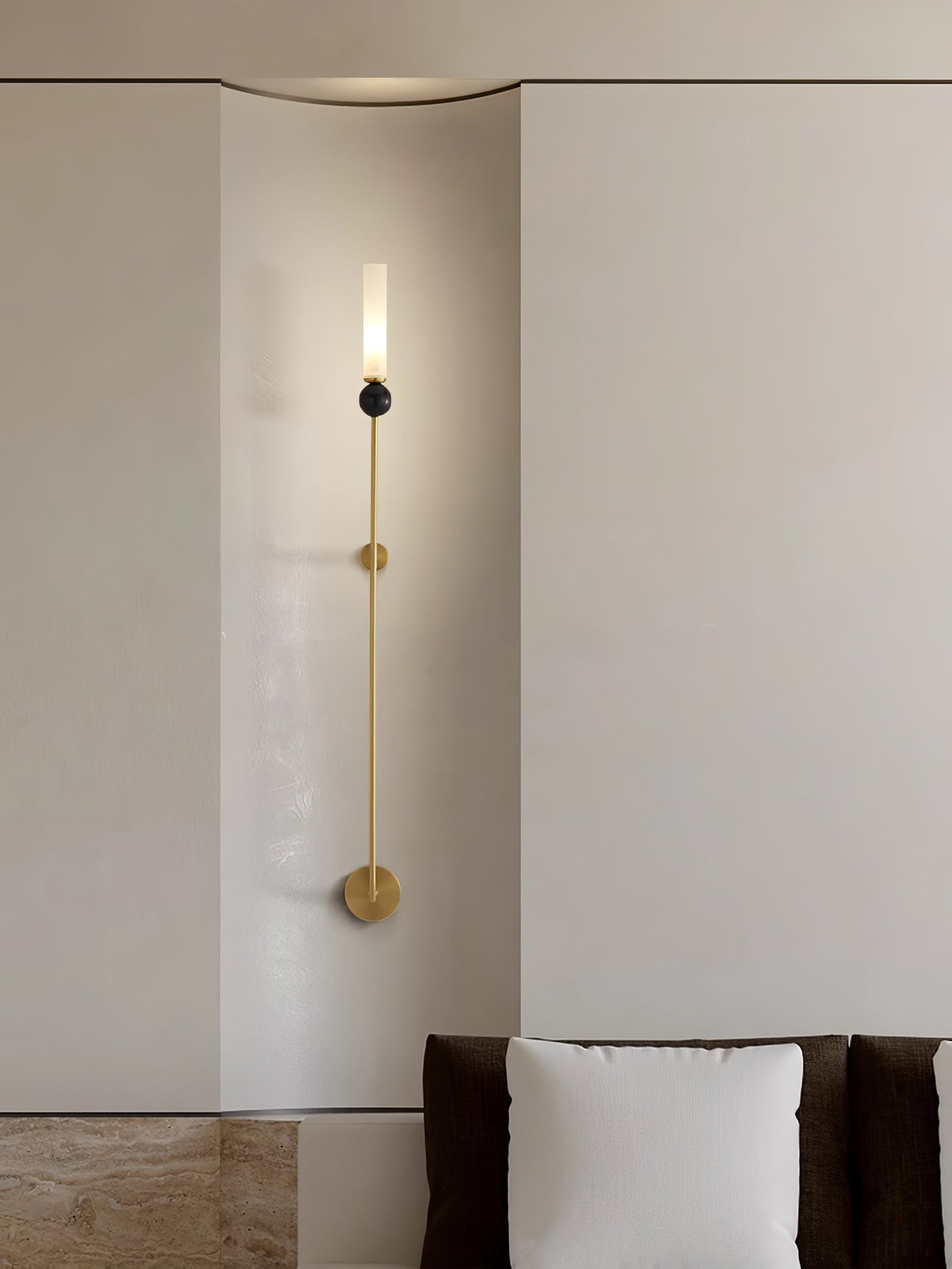 Iveris Marble Wall Light-Moonnatur