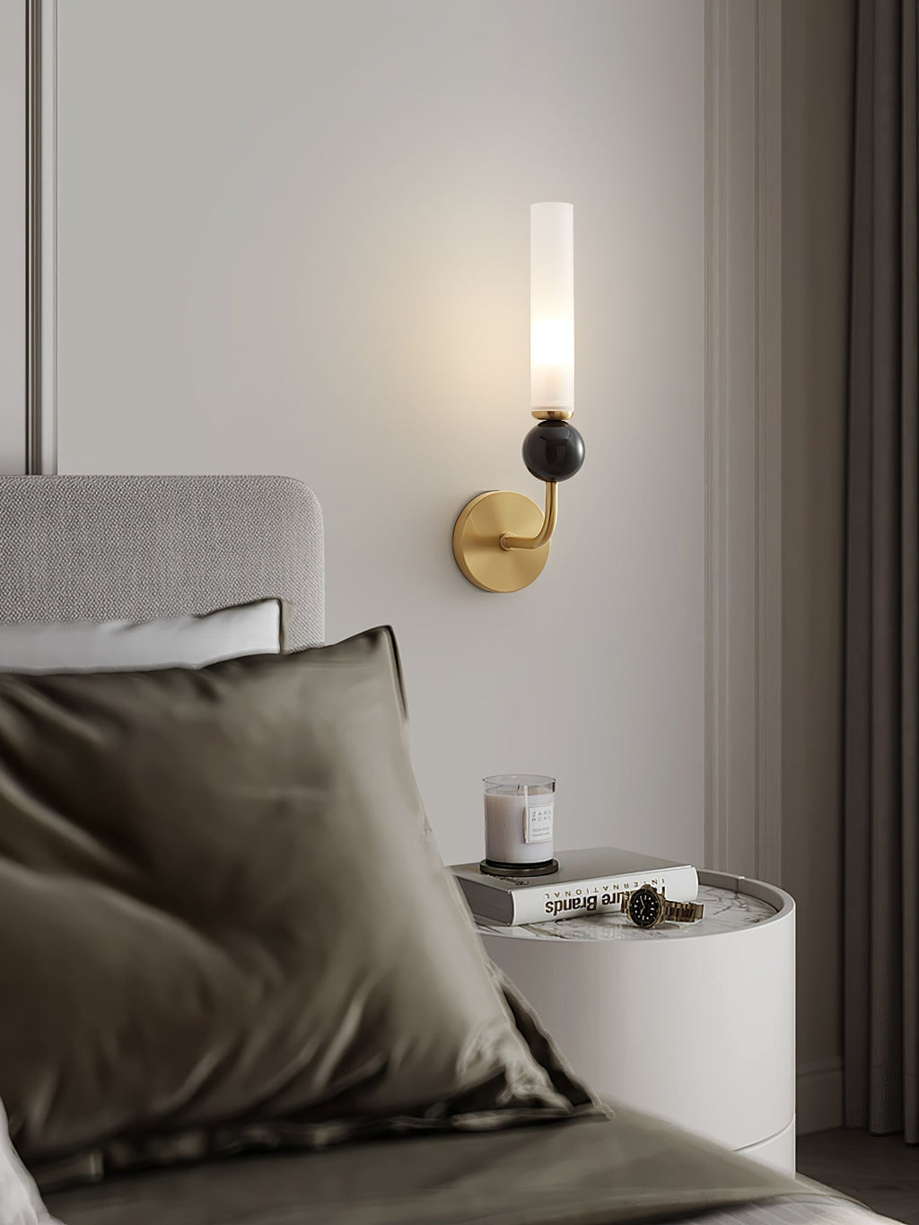 Iveris Marble Wall Light-Moonnatur