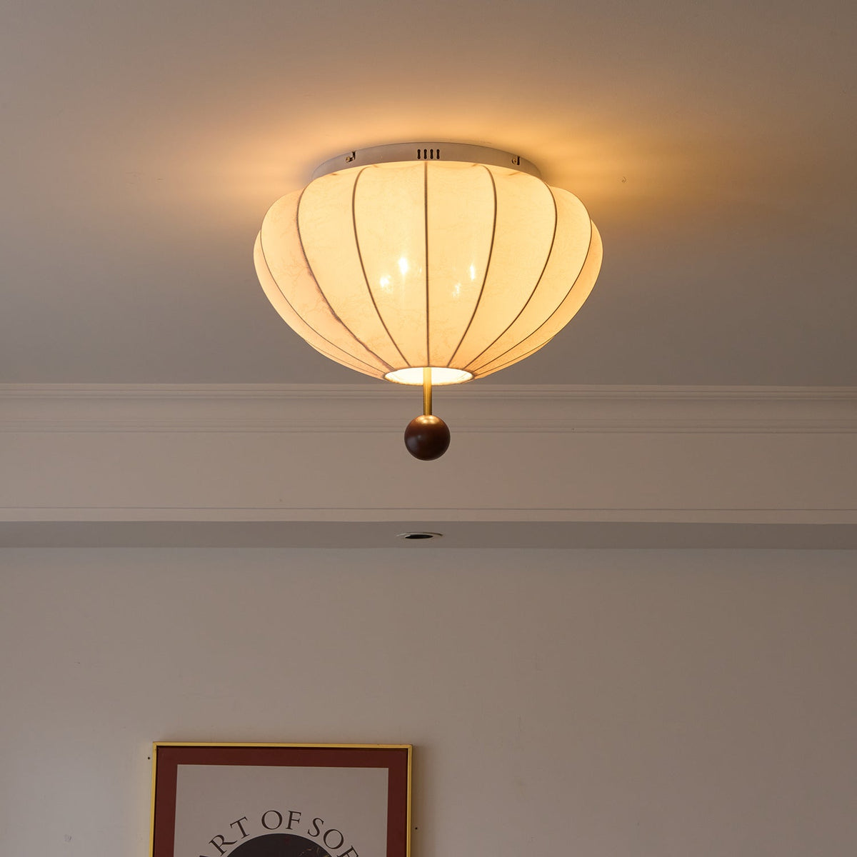 Arlenena Fabric Ceiling Light-Moonnatur