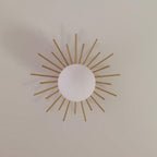 Melvara Brass Ceiling Lamp-Moonnatur
