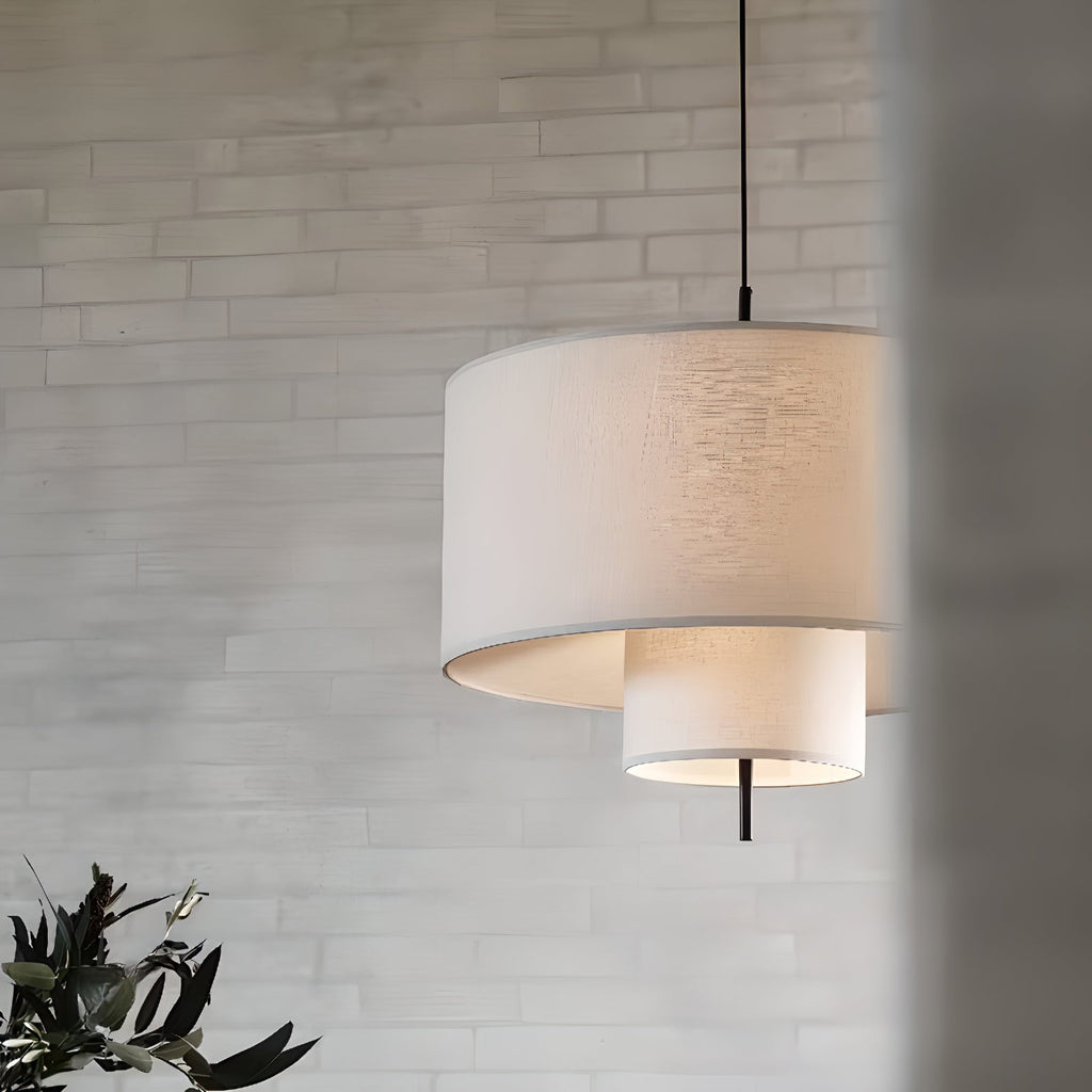 Baldeniel Fabric Pendant Light-Moonnatur