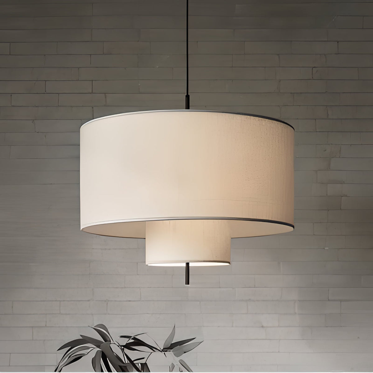 Baldeniel Fabric Pendant Light-Moonnatur