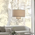 Baldeniel Fabric Pendant Light-Moonnatur