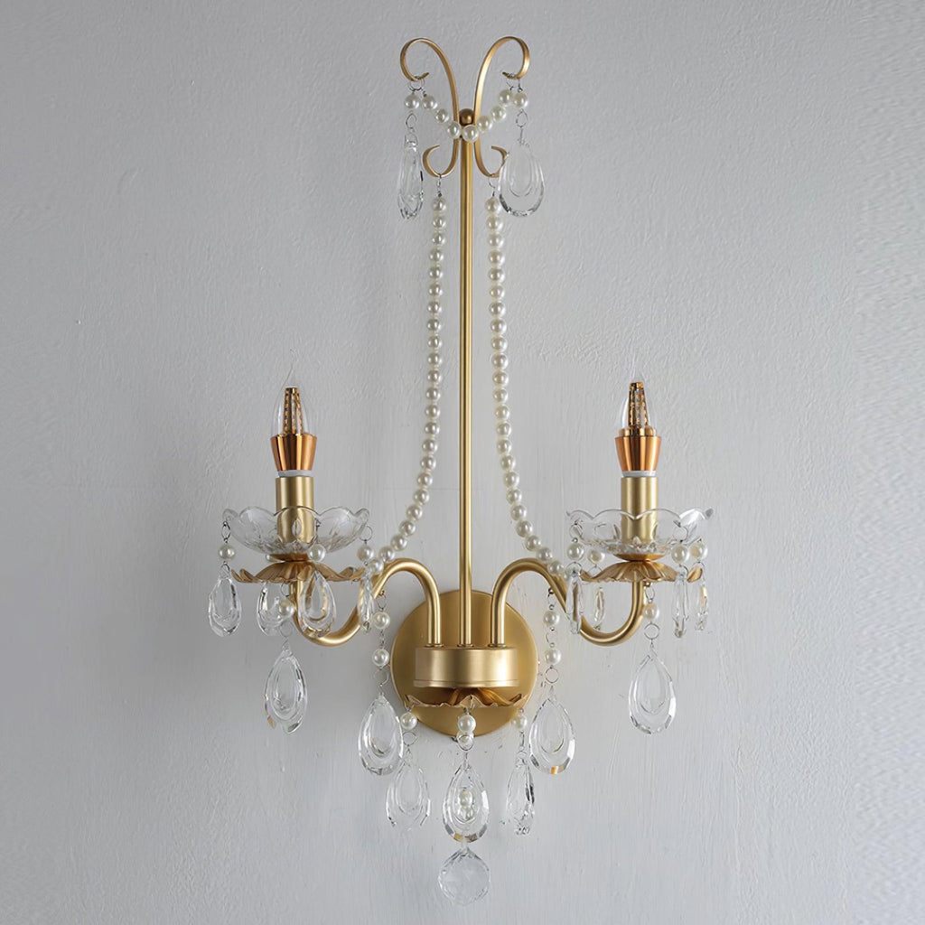 Fenrenmere Crystal Wall Light-Moonnatur