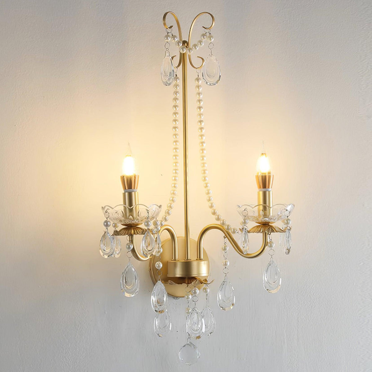 Fenrenmere Crystal Wall Light-Moonnatur
