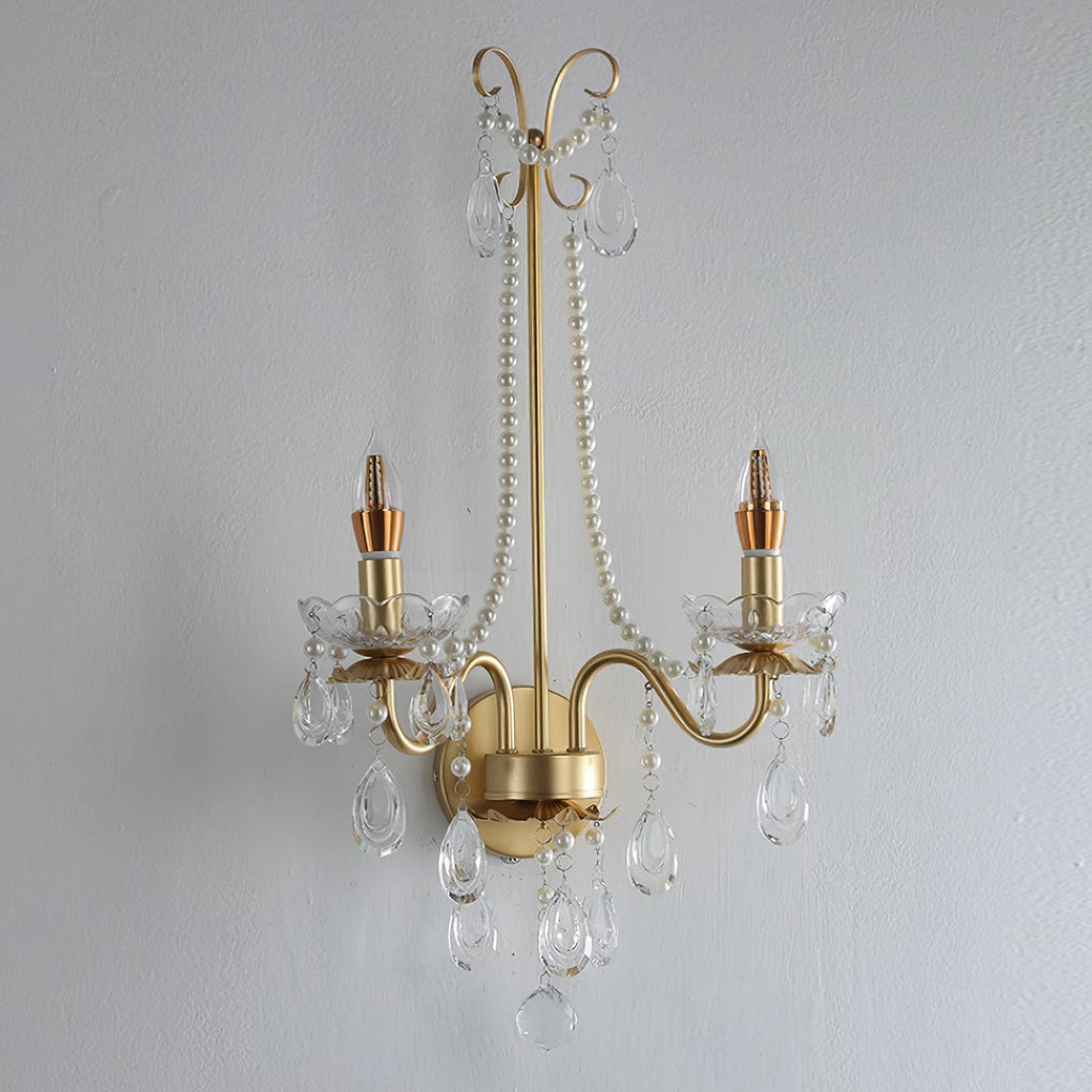 Fenrenmere Crystal Wall Light-Moonnatur