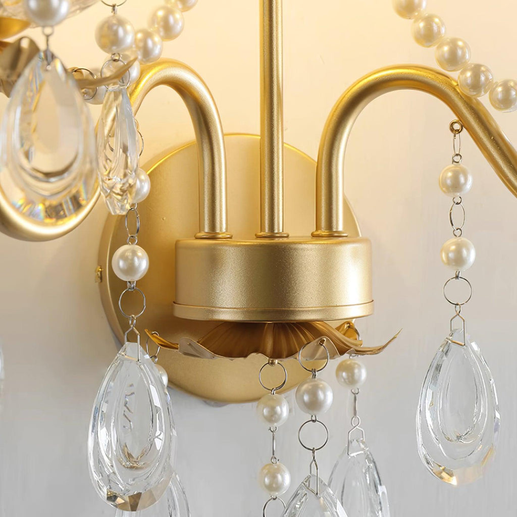 Fenrenmere Crystal Wall Light-Moonnatur