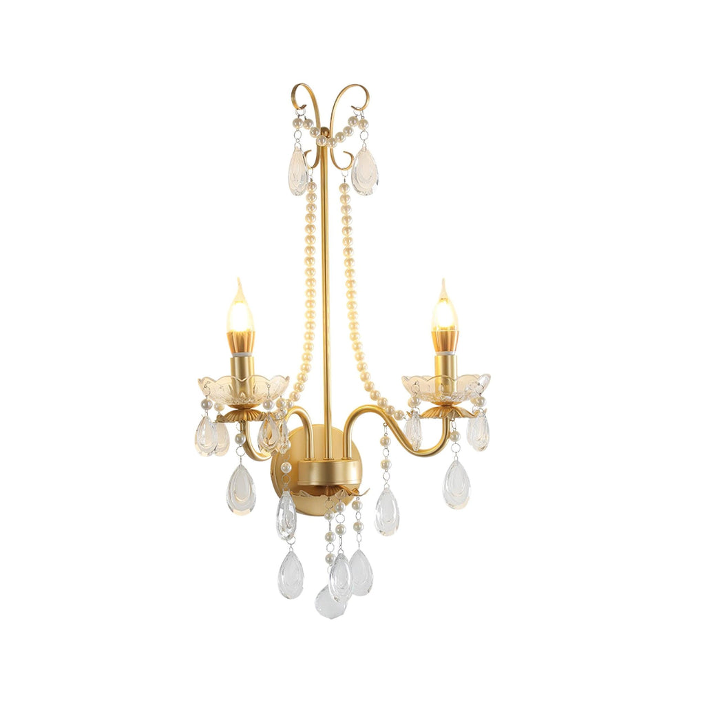 Fenrenmere Crystal Wall Light-Moonnatur
