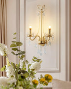 Fenrenmere Crystal Wall Light-Moonnatur