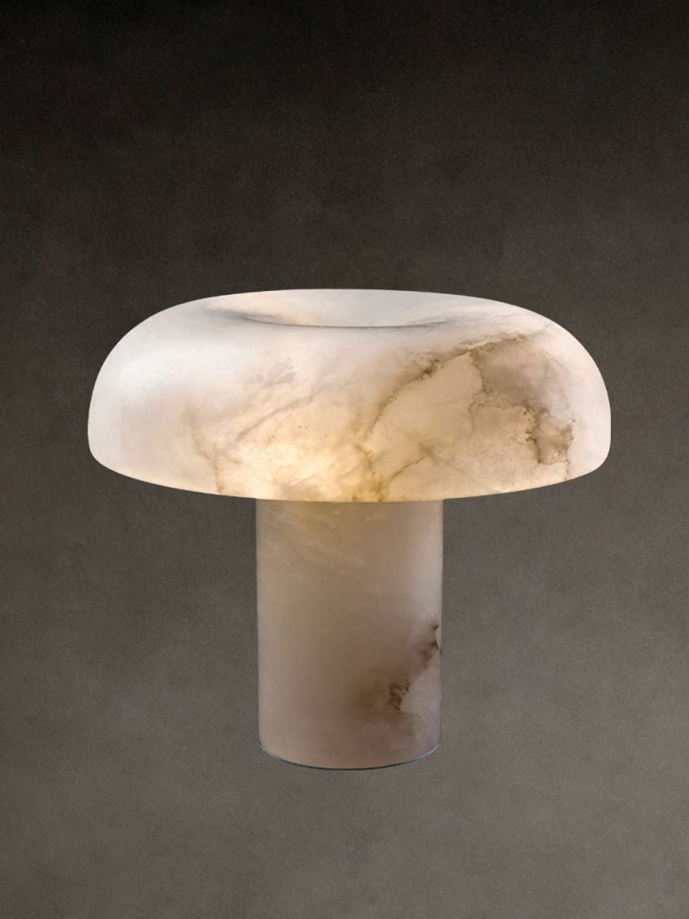 Torrenmoss Alabaster Table Lamp-Moonnatur