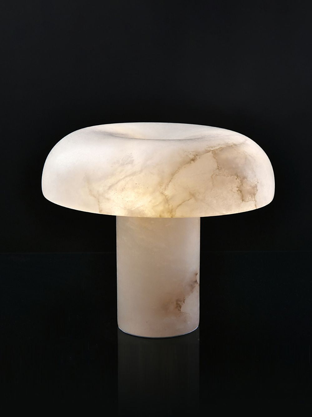 Torrenmoss Alabaster Table Lamp-Moonnatur
