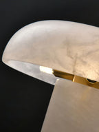 Torrenmoss Alabaster Table Lamp-Moonnatur