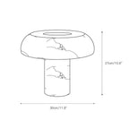Torrenmoss Alabaster Table Lamp-Moonnatur