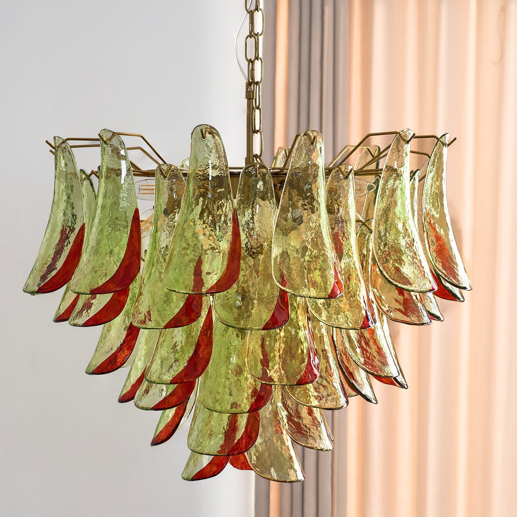 Ulenwyn Glass Chandelier-Moonnatur