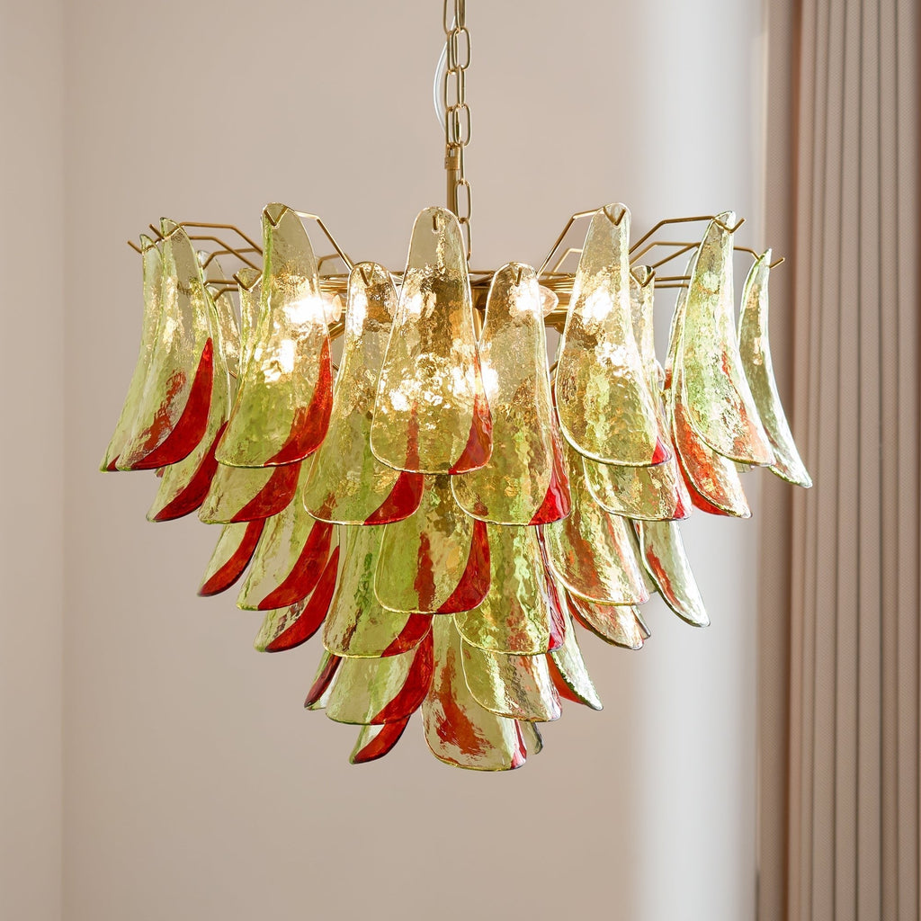 Ulenwyn Glass Chandelier-Moonnatur