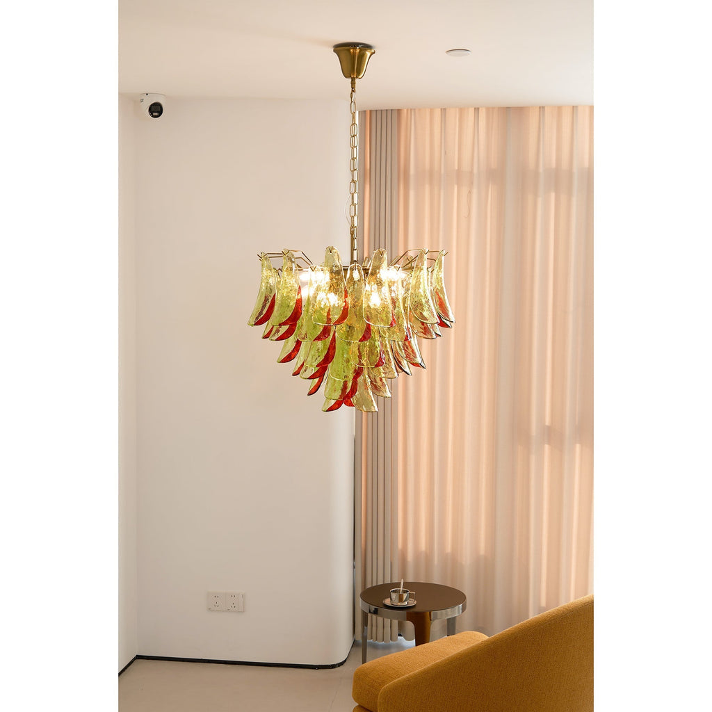 Ulenwyn Glass Chandelier-Moonnatur