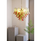 Ulenwyn Glass Chandelier-Moonnatur