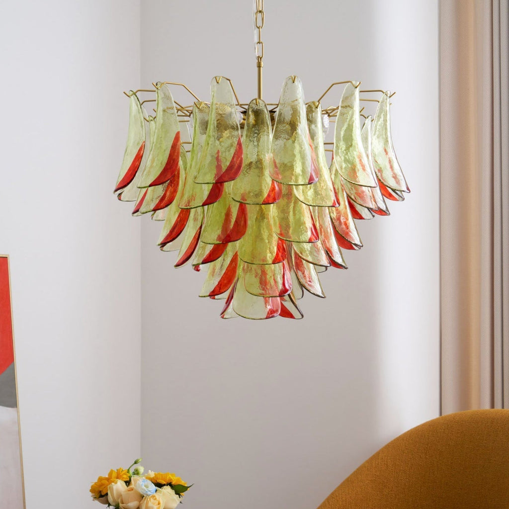 Ulenwyn Glass Chandelier-Moonnatur